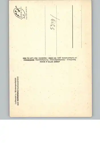 Nordenau Fliegeraufnahme / Schmallenberg /Hochsauerlandkreis LKR