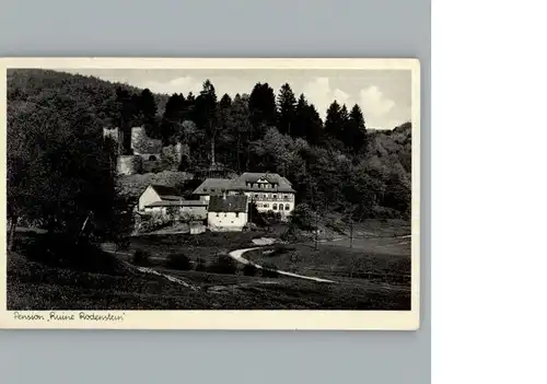 Reichelsheim Odenwald Pension Ruine Rodenstein / Reichelsheim (Odenwald) /Odenwaldkreis LKR