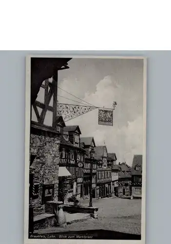 Braunfels Marktplatz / Braunfels /Lahn-Dill-Kreis LKR