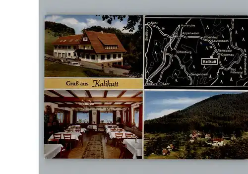Oppenau Gasthaus Kalikutt / Oppenau Schwarzwald /Ortenaukreis LKR