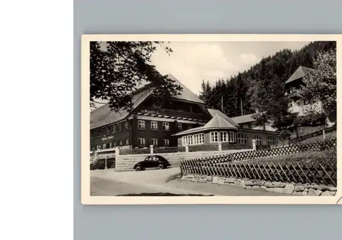 Menzenschwand Gasthaus Hirschen / St. Blasien /Waldshut LKR