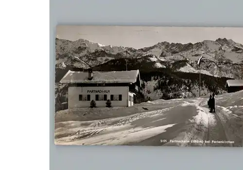 Partenkirchen Winter-Karte / Garmisch-Partenkirchen /Garmisch-Partenkirchen LKR