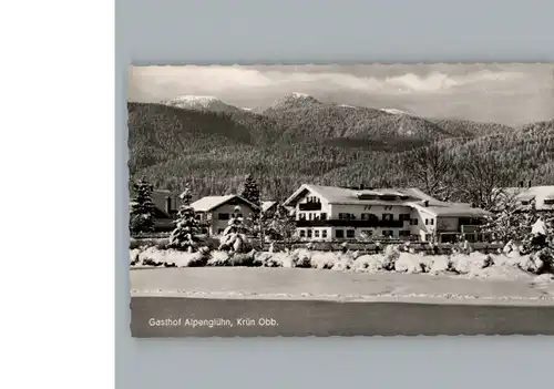 Kruen Gasthof Alpengluehn / Kruen /Garmisch-Partenkirchen LKR