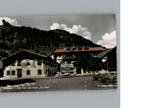 Wallgau Hotel zur Post / Wallgau /Garmisch-Partenkirchen LKR