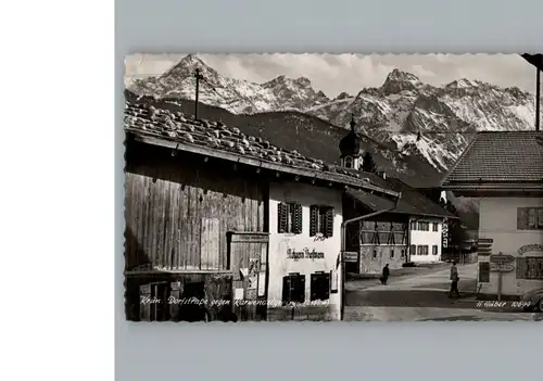 Kruen Dorfstrasse / Kruen /Garmisch-Partenkirchen LKR