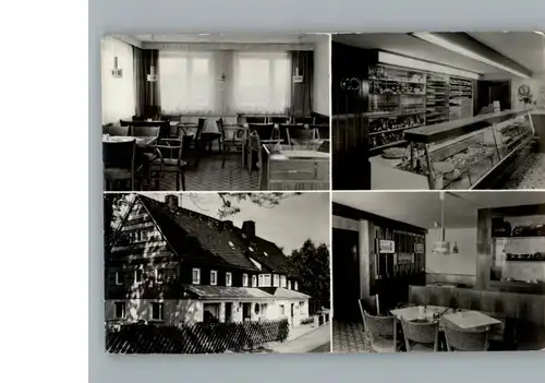 Schellerhau Cafe Rotter / Altenberg /Saechsische Schweiz-Osterzgebirge LKR