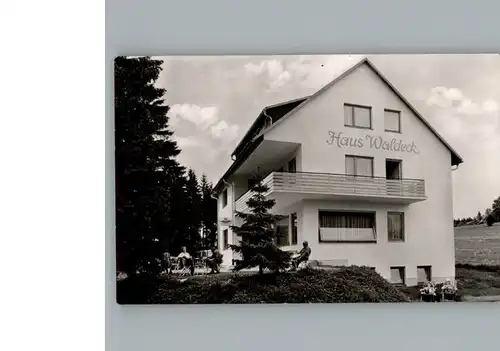 Fleckl Pension Haus Waldeck / Warmensteinach /Bayreuth LKR