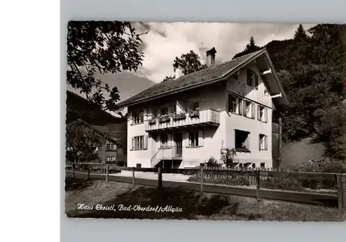 Bad Oberdorf Haus Christl / Bad Hindelang /Oberallgaeu LKR
