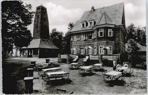 Wilhelmsfeld Gaststaette Am Weissen Stein / Wilhelmsfeld /Heidelberg Stadtkreis