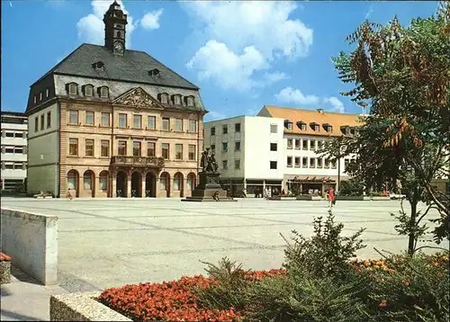 Hanau Marktplatz Rathaus Kat. Hanau