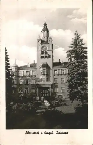 Eibenstock Rathaus Kat. Eibenstock