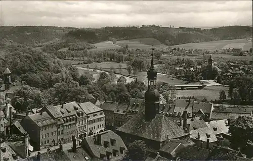 Waldenburg Sachsen Kirchturm Kat. Waldenburg Sachsen