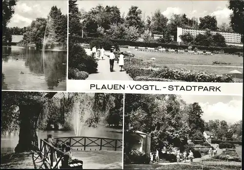 Plauen Vogtland Stadtpark Kat. Plauen