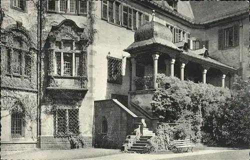 Weinheim Bergstrasse Rathaustreppe Kat. Weinheim