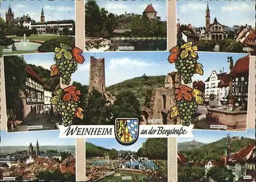Weinheim Bergstrasse  Kat. Weinheim