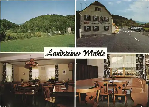 Usingen Landsteiner Muehle Pension Gaststaette Werner Busch Kat. Usingen