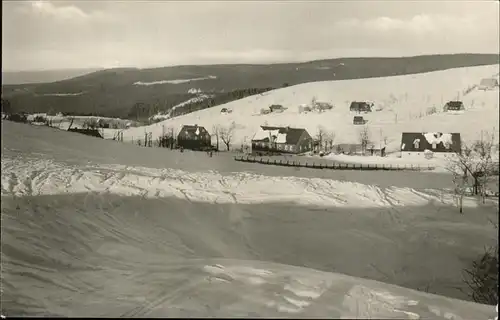 Schellerhau im Schnee Kat. Altenberg