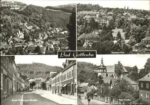 Bad Gottleuba-Berggiesshuebel Petrikirche Sanatorium Ernst Thaelmann Strasse Kat. Bad Gottleuba-Berggiesshuebel