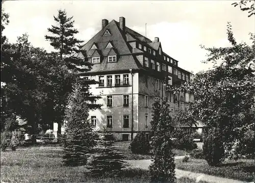 Bad Gottleuba-Berggiesshuebel Pflegeheim Ernst Thaelmann Strasse 32 Kat. Bad Gottleuba-Berggiesshuebel