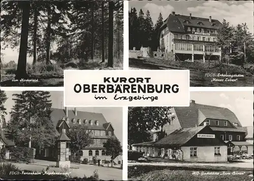 Oberbaerenburg Ferienheim Friedenswacht Erholungsheim Neues Leben Zum Baeren /  /