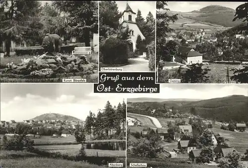 Geising Erzgebirge Baerenfeld Schellerhaus Altenberg / Geising Osterzgebirge /Saechsische Schweiz-Osterzgebirge LKR