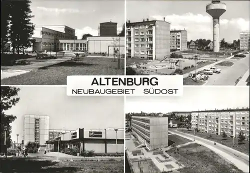 Altenburg Thueringen Neubaugebie Suedost Plattenbau / Altenburg /Altenburger Land LKR