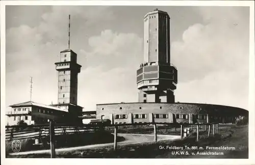 Feldberg Taunus Fernmeldeturm Aussichtsturm Kat. Schmitten