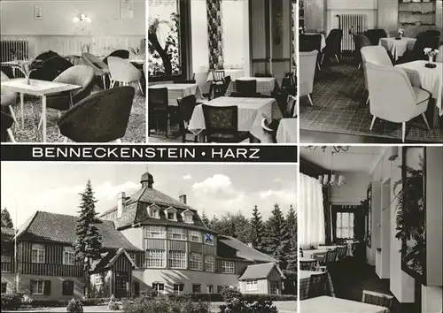 Benneckenstein FDGB Erholungsheim Harzhaus Kat. Benneckenstein