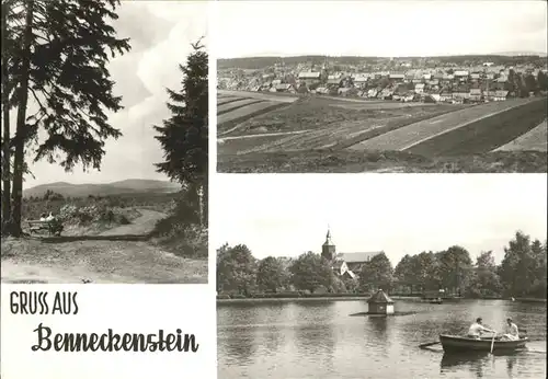 Benneckenstein Teilansicht Brocken Gondelteich Kat. Benneckenstein