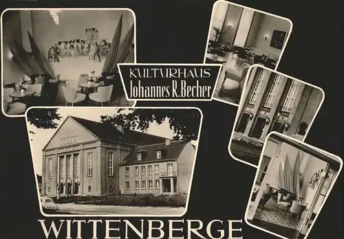 Wittenberge Kutlurhaus Hoahnnes R. Becher Kat. Wittenberge