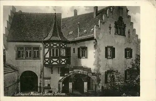 Mosbach Baden Schloss / Mosbach /Neckar-Odenwald-Kreis LKR