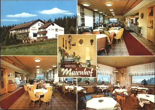 Waldmichelbach Hotel Cafe Maienhof Kat. Wald-Michelbach