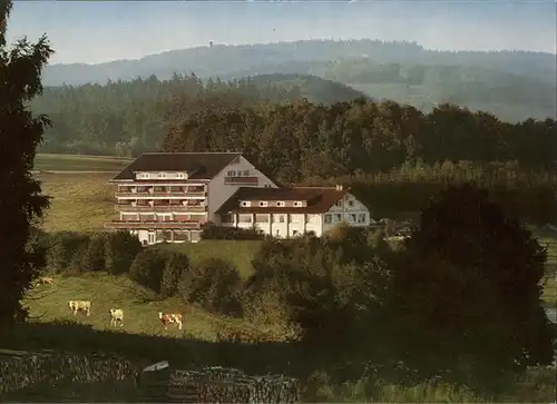 Waldmichelbach Sonnen-Cafe Hotel Kreidacher Hoehe Kat. Wald-Michelbach