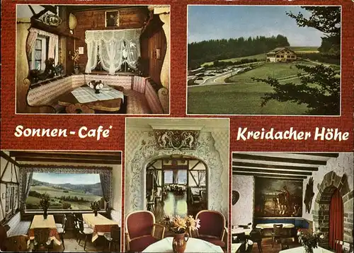 Waldmichelbach Sonnen-Cafe Kreidacher Hoehe Kat. Wald-Michelbach