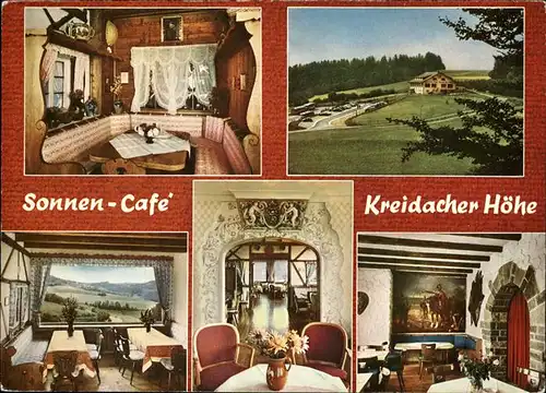 Waldmichelbach Sonnen-Cafe Kreidacher Hoehe Kat. Wald-Michelbach