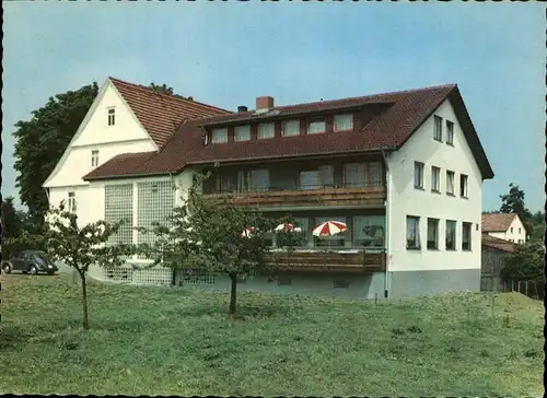 Waldmichelbach Gasthaus Pension zur schoenen Aussicht Kat. Wald-Michelbach