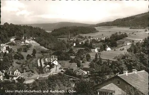 Waldmichelbach Unterwaldmichelbach Aschbach Kat. Wald-Michelbach