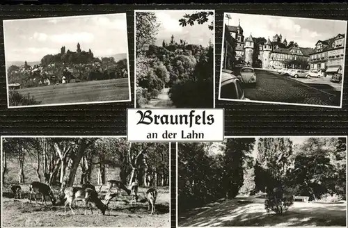 Braunfels Schloss Braunfels Parkanlagen Kat. Braunfels