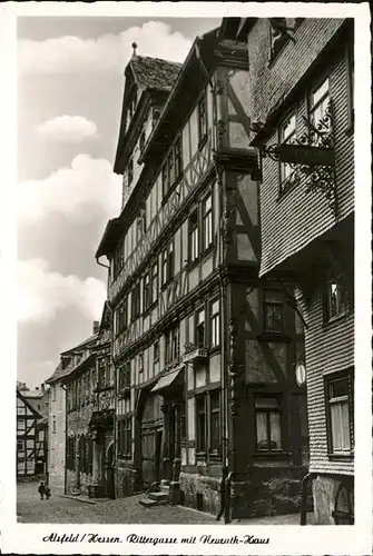 Alsfeld Neurath Haus Rittergasse Kat. Alsfeld