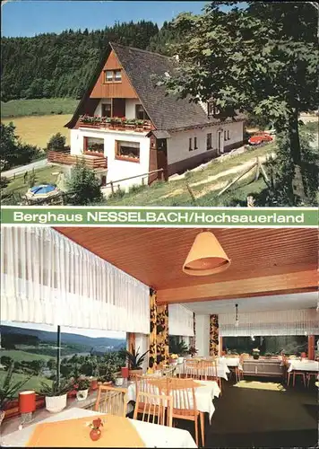 Nordenau Berghaus Nesselbach Kat. Schmallenberg