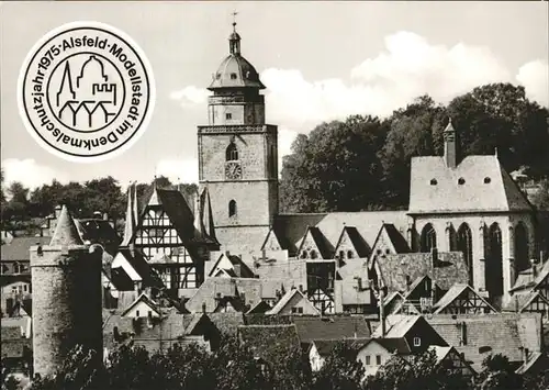 Alsfeld Walpurgiskirche Denkmalschutzjahr 1975 Kat. Alsfeld