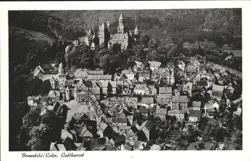 Braunfels Schloss Braunfels Luftaufnahme Kat. Braunfels