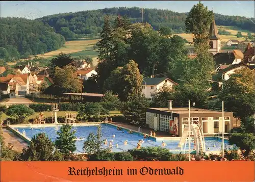 Reichelsheim Odenwald Freibad Kat. Reichelsheim (Odenwald)