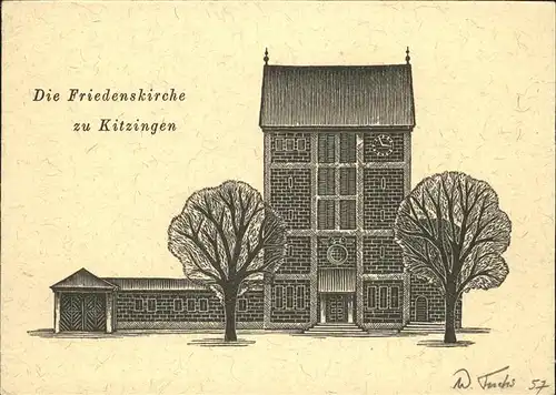 Kitzingen Friedenskirche Kat. Kitzingen