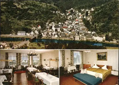 Dausenau Hotel Lahnhof Familie Fritz May Kat. Dausenau