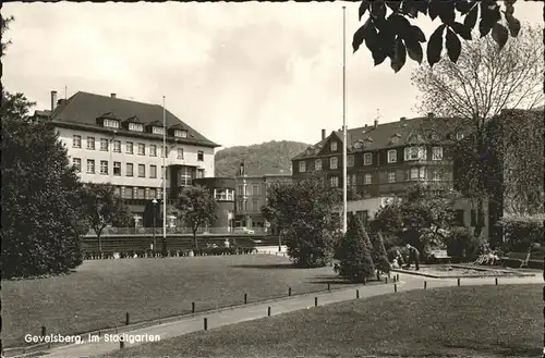 Gevelsberg Stadtgarten Kat. Gevelsberg