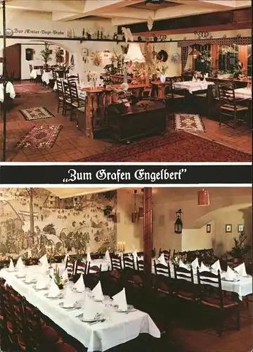 Iserlohn Hotel Deutsches Haus Gaststaette Zum Grafen Engelbert Kat. Iserlohn