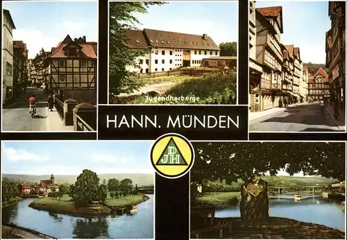 Hann. Muenden Wappen Jugendherberge Kat. Hann. Muenden