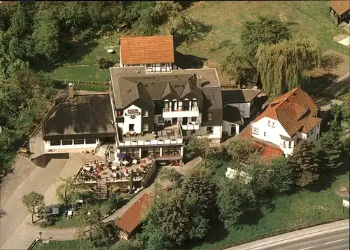 Hann. Muenden Hotel Werrastrand Flugaufnahme Kat. Hann. Muenden