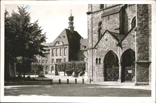 Herford Muensterkirche Rathaus Kat. Herford